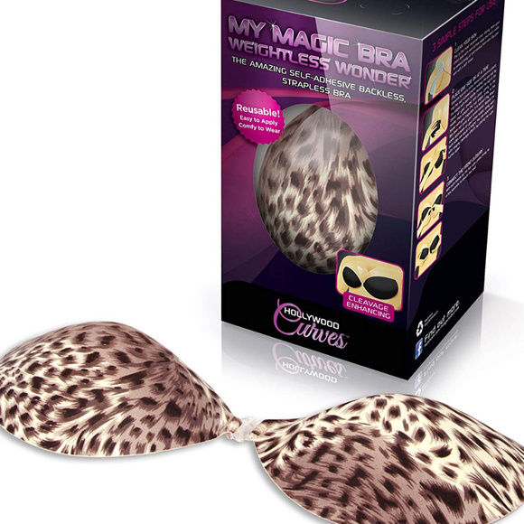 Hollywood Curves Leopard Weightless Wonder Bra - Picture 3 of 3